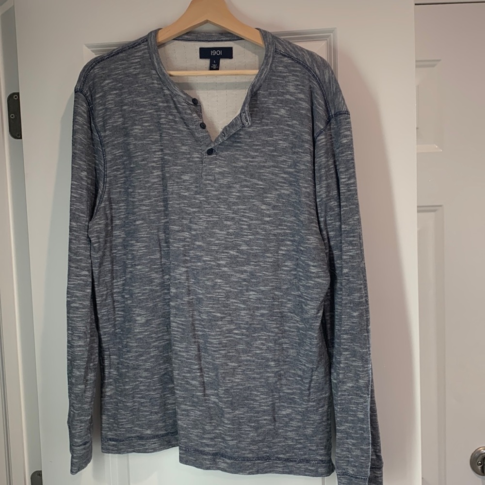 1901 Blue Henley